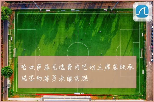 哈坎萨菲竞选费内巴切主席落败承诺签约球员未能实现